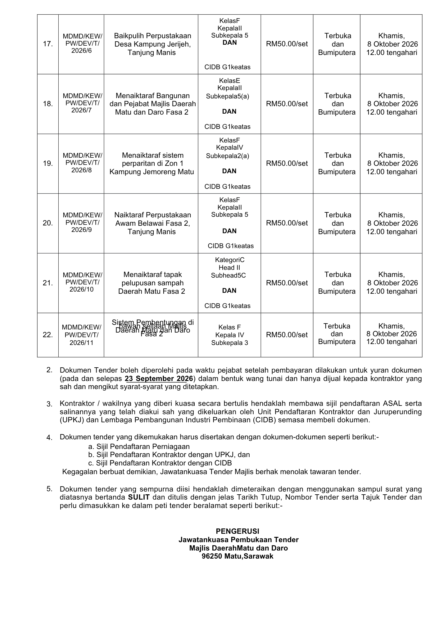 NOTIS TENDER 22.09.26 - 3